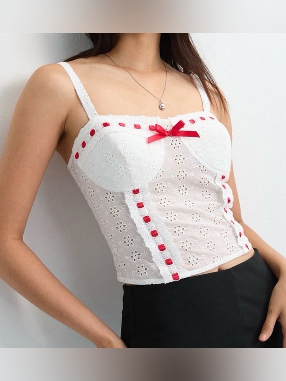 NWT Lacemade The Red Ballroom Corset, Size XS